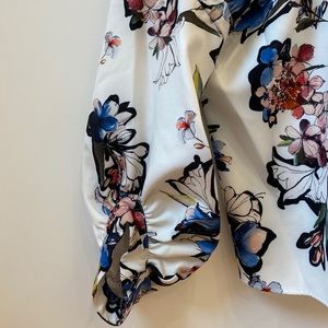 Zara flower blouse